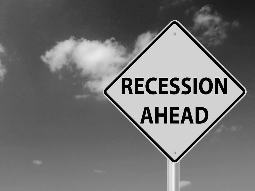 Marketing in a recession warning sign